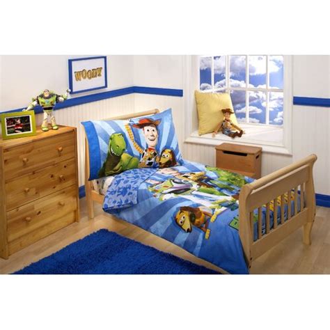 Disney Woody And The Gang Toy Story 4 Piece Toddler Bedding Set