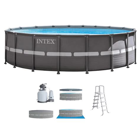 Бассейн каркасный Ultra Frame Pool 488х122см Intex 26326 купить выгодно