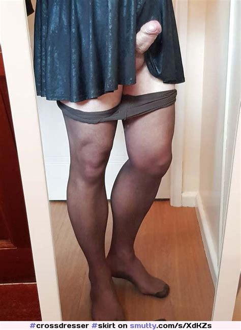 Crossdresser Skirt Tights Cock Smutty Com