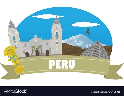 Peru Royalty Free Vector Image Vectorstock