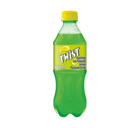 Twist Lemon Bottle 24 X 440ml Non Ret Csd Pet 500m 500ml Non