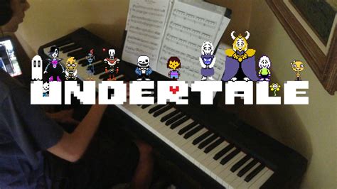 His Theme Undertale Piano Cover Youtube