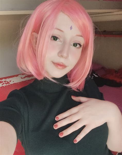 Sasusaku Boruto Sakura Haruno Cosplay Sakura And Sasuke Pink Hair