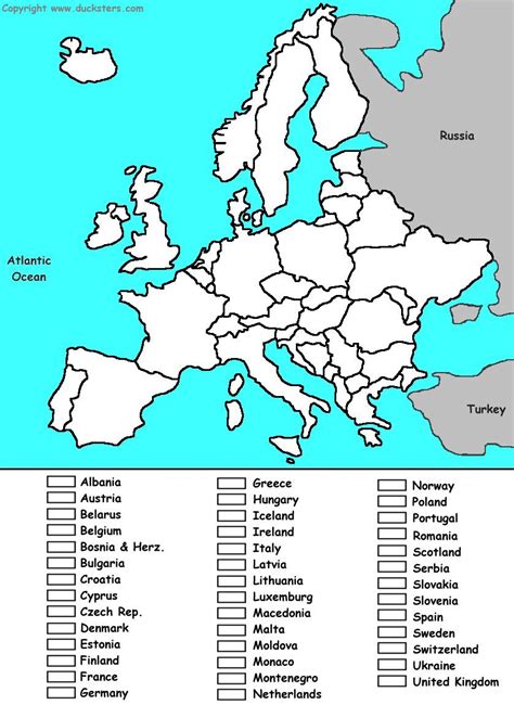 Test your knowledge of european countries, landmarks and general trivia with our fun, and seriously challenging, quiz… 01 may 2020. europe map test | Geography | Pinterest