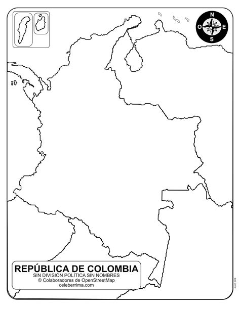 Escudo Nacional De Colombia Para Colorear Jugar Y Colorear