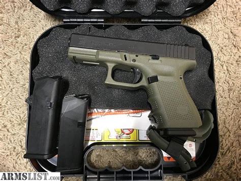 Armslist For Sale Glock 19 Od Green Gen4 9mm Lnib