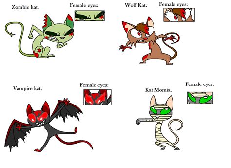 Monster Kats Adoptables By Xflopybonitax On Deviantart