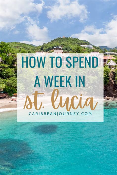 St Lucia Is A Lush Picturesque Island In The Lesser Antilles The