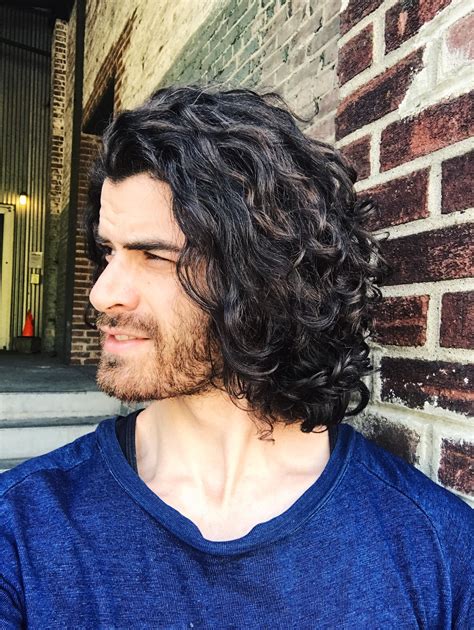 Points And Comments So Far On Reddit Long Curly Hair Men