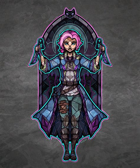 Stained Glass Maeve By Thestarbear On Deviantart