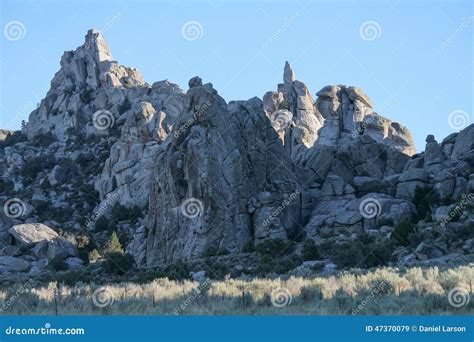 City Of Rocks National Preserve Idaho Stock Image Image Of Idaho
