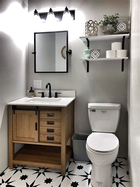BASEMENT BATHROOM A DIY ALTERNATIVE Bold Boundless Blonde Small Bathroom Decor Bathroom
