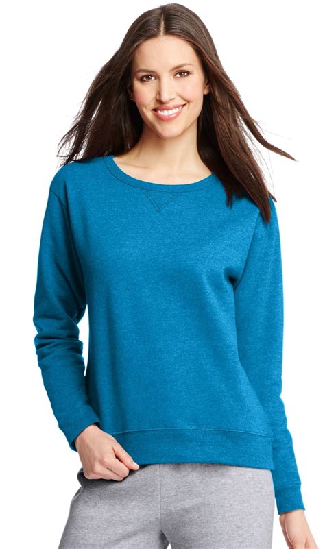 Hanes Comfortsoft Ecosmart Womens Crewneck Sweatshirt