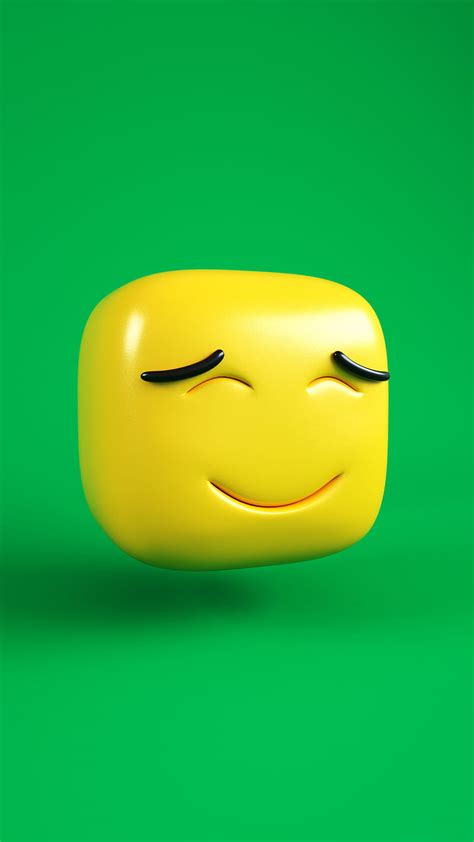 2k Free Download Emoji Happy Green 3d Yippiehey Art Emojis