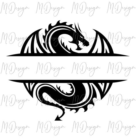 Dragon SVG Cut File for Cricut Silhouette Great for | Etsy
