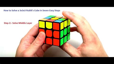 How To Solve 3x3x3 Rubiks Cube In 7 Easy Steps Step 2 सात सरल चरणों
