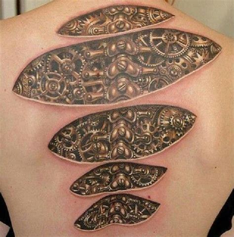 Mechanical Engineering Tattoo Unique Tattoos For Women Weird Tattoos