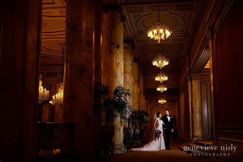 Bride And Groom Inside The State Theater At Playhouse Square In