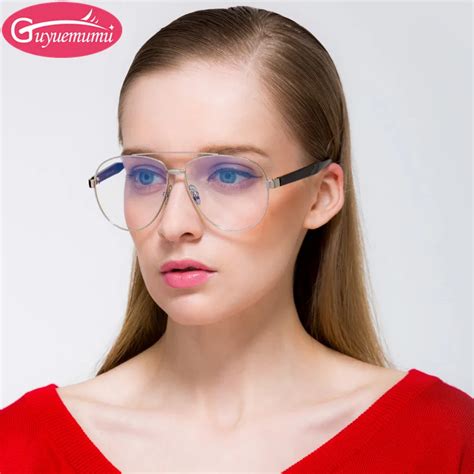 New Korean Fashion Men Eyeglasses Gold Frame Glasses Vintage Glasses Clear Women Eyewear
