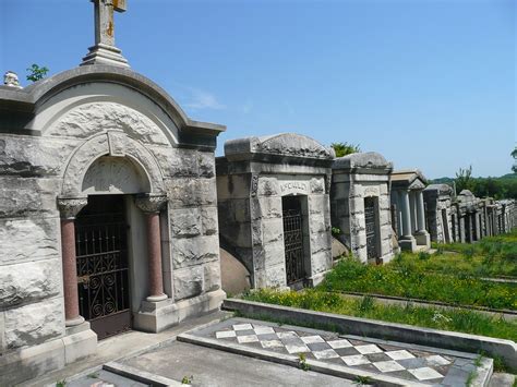 Washington Dc Congressional Cemetery ~ Burial Vaults Flickr