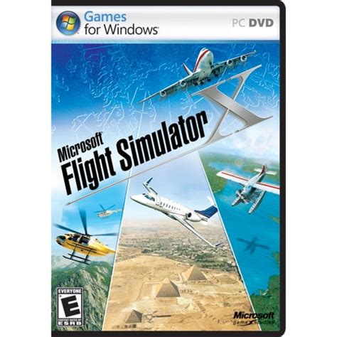 Microsoft Flight Simulator X Standard Dvd Pc