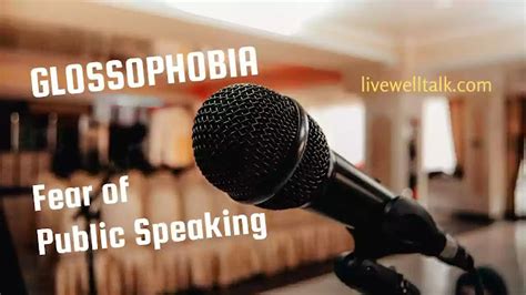 glossophobia how to overcome fear of public speaking