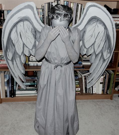 Weeping Angel Halloween Diy Costume Weeping Angel Halloween