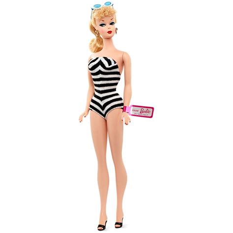 Black White Bathing Suit Barbie Doll CFG04 Barbie Barbie