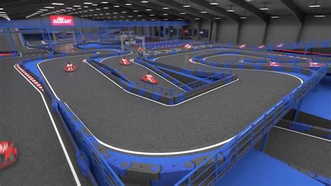 Naskart Will Open In Ct As The Largest Indoor Go Kart Racing Track In