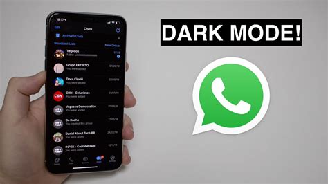 Dark Mode In Whatsapp How To Enable It Youtube