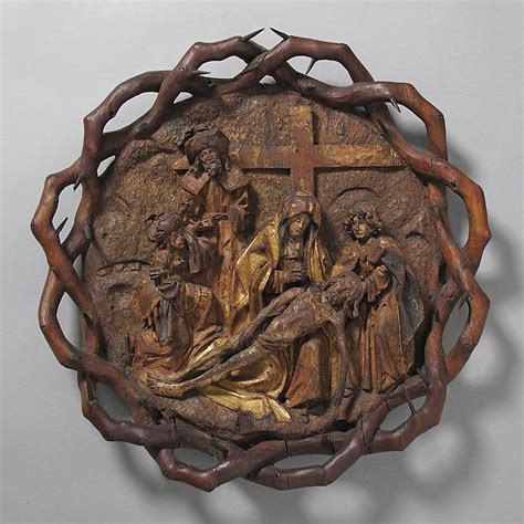 The Crown Of Thorns With The Lamentation Or Pietà French Or South