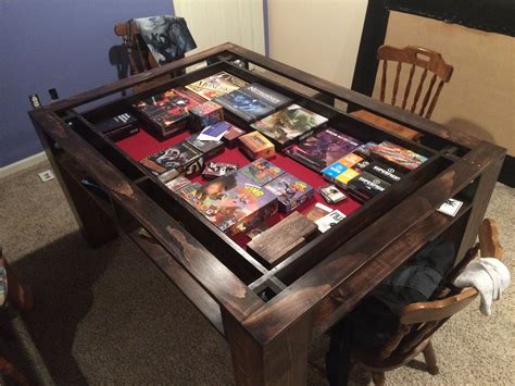 Custom Gaming Table Imgur Table Games Dnd Table Gaming Table Diy