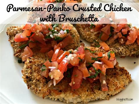 When combined with grated parmigiano reggiano cheese, the panko creates a feathery, crisp crust. Parmesan Panko Crusted Chicken with Tomatoes and Basil