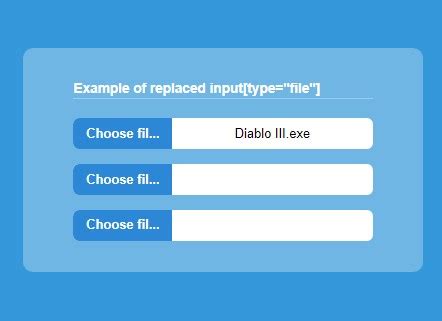 Give a unique id to this image tag too. Pretty Input Type=File Replacement with jQuery - FileInput ...