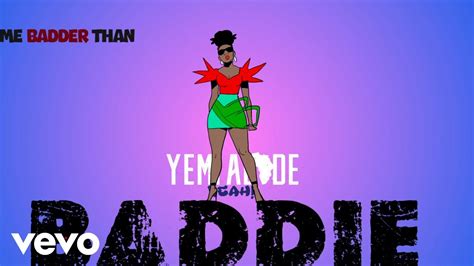 yemi alade baddie visualizer youtube music