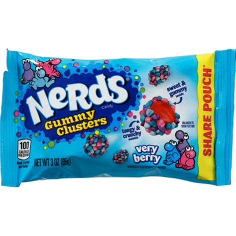 Nerds Gummy Clusters Very Berry 3oz Sweet Escapes