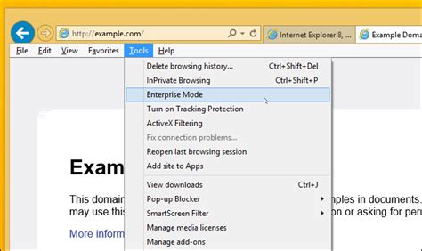 How To Enable And Use Internet Explorer 11s Enterprise Mode