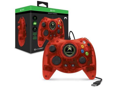 Hyperkin Duke Wired Controller For Xbox Onewindows 10 Pc Red Limited