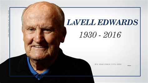 Inside College Football Remembering Lavell Edwards Youtube