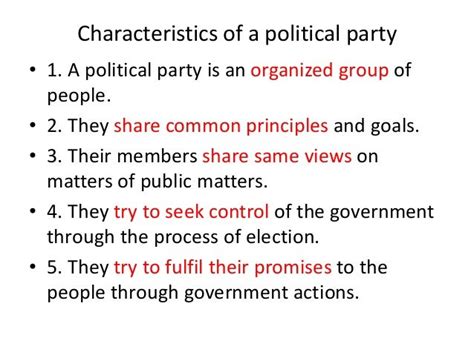 ️ What Are The 4 Functions Of Political Parties The Structure Of