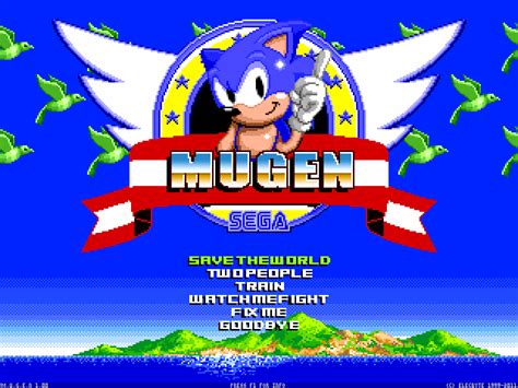 Ultimate Sonic Mugen Mugen Database Fandom Powered By