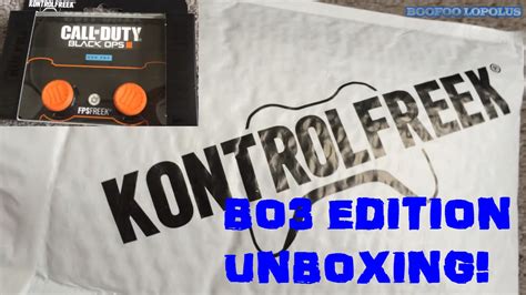Black Ops 3 Edition Kontrolfreek Edition Unboxing Youtube