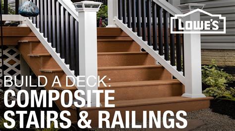 Cost to replace stair railing. How to Build a Deck: Composite Stairs and Stair Railings