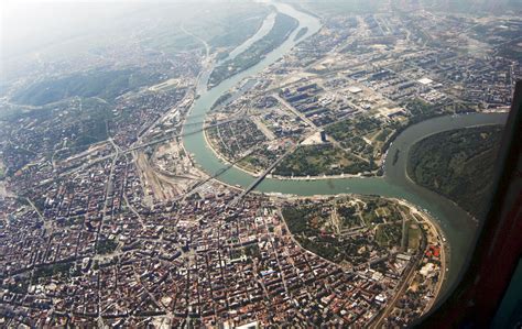 Belgrade Metro Lines From An Aerial Picture Belgrade Serbia Belgrade