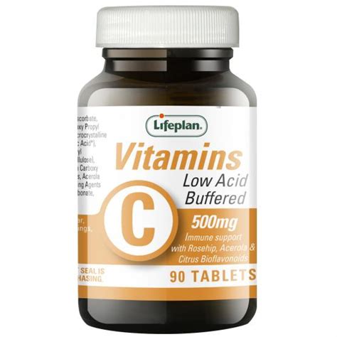 There are three basic supplement forms: Buffered Vitamin C 500mg x 90 Tablets