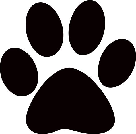 Download Footprints Clipart Cougar Dog Paw Transparent Background