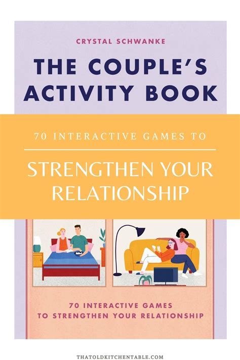 The Couples Activity Book 70 Games To Strengthen Your Relationship