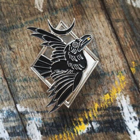 The Raven 175 Collectible Lapel Pin Raven Pin The Etsy Australia