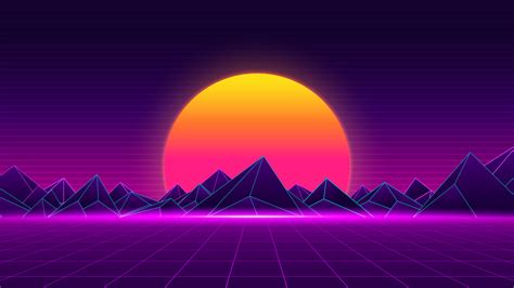 2048x1152 Retro Sunset 8k 2048x1152 Resolution Hd 4k Wallpapers Images