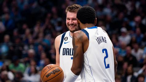 Doncic Irving Get 1st Tandem Win As Mavs Rout Hapless Spurs